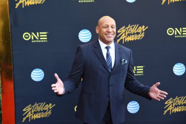 24 Mart 2018 Cumartesi günü Las Vegas 'taki Orleans Resort' ta düzenlenen 33. Yıldız Ödülleri Kırmızı Halı sırasında ünlüler.