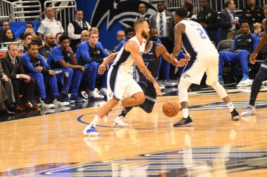 Orlando Magic 10 Ekim 2018 tarihinde Orlando Florda 'daki Amway Center' da Memphis Grizzilies 'e ev sahipliği yaptı..  