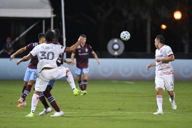 Real Salt Lake, 12 Temmuz 2020 'de Orlando Florida' da düzenlenen MLS Sırt Turnuvası sırasında Colorado Rapids ile karşı karşıya.