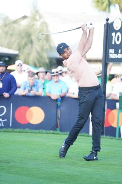 Orlando Florida 'daki Bay HIll Club Lodge' da 5 Mart 2020 'de düzenlenen 2020 Arnold Palmer Birinci Tur Grupları sırasında, 