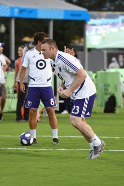 30 Temmuz 2019 'da Orlando Florida' da Disney 'in Vahşi Spor Dünyası' nda MLS All-Star Yetenek Yarışması.