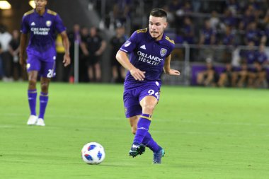 Orlando City 26 Temmuz 2018 'de Florida Exploria Stadyumu' nda NYC FC 'ye ev sahipliği yaptı. Fotoğraf: Marty Jean-Louis