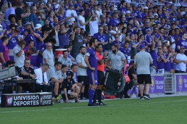 Orlando City 29 Nisan 2017 'de Orlando, Florida' daki Orlando City Stadyumu 'nda Colorado Rapids' e ev sahipliği yaptı.) 