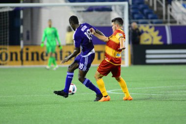 Orlando City SC, 29 Haziran 2016 'da Orlando Florida' daki Kamp Dünyası Stadyumu 'nda Fort Lauderdale Strikers' a ev sahipliği yaptı..