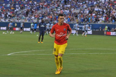 Paris Saint-Germain, Tottenham Hotspur 'a karşı 22 Temmuz 2017' de Orlando Florida 'daki Citrus Bowl' da.  