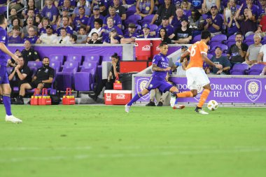 Orlando City SC, 22 Eylül 2018 'de Florida Exploria Stadyumu' nda Houston Dynamo 'yu ağırladı..
