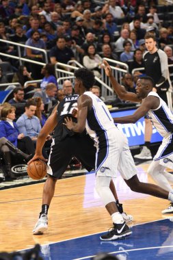 Orlando Magic, 19 Aralık 2018 tarihinde Orlando Florida 'daki Amway Center' da San Antonio Spurs 'a ev sahipliği yapmaktadır.. 