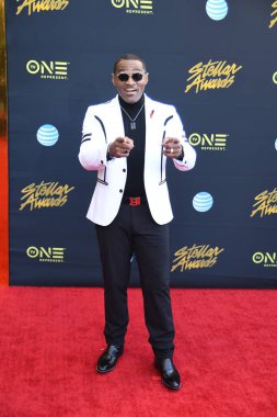 24 Mart 2018 Cumartesi günü Las Vegas 'taki Orleans Resort' ta düzenlenen 33. Yıldız Ödülleri Kırmızı Halı sırasında ünlüler.