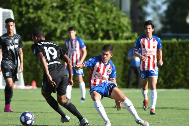 30 Temmuz 2019 'da Orlando Florida' daki Disney 'in Vahşi Spor Dünyası' nda düzenlenen MLS Allstar Haftası sırasında MLS Homegrown oyunu.