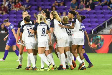 Orlando Pride, 23 Mayıs 2018 'de Orlando Florida' daki Exploria Stadyumu 'nda Kuzey Carolina Cesareti' ne ev sahipliği yapmaktadır..  