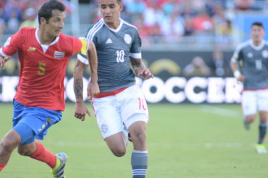 Kosta Rika, Copa America Centenario sırasında Paraguay ile Orlando Florida 'daki Dünya Kampı Stadyumu' nda karşılaştı..  