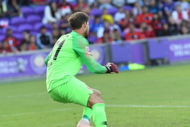 Flamengo Eintracht Frankfurt 'a karşı 12 Ocak 2019 Cumartesi günü Orlando City Stadyumu' nda. 
