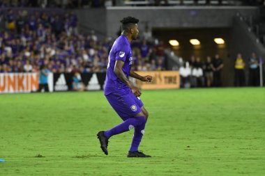 Orlando City, 23 Ağustos 2019 Cuma günü Florida, Orlando 'daki Exploria Stadyumu' nda Atlanta United 'a ev sahipliği yaptı.