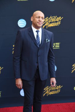 24 Mart 2018 Cumartesi günü Las Vegas 'taki Orleans Resort' ta düzenlenen 33. Yıldız Ödülleri Kırmızı Halı sırasında ünlüler.