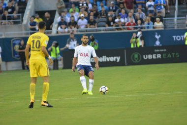 Paris Saint-Germain, Tottenham Hotspur 'a karşı 22 Temmuz 2017' de Orlando Florida 'daki Citrus Bowl' da. 