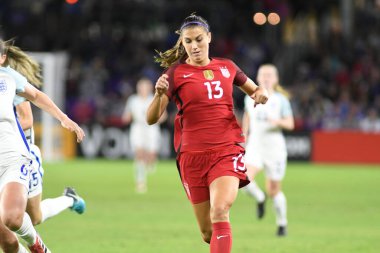 ABD, 7 Mart 2018 tarihinde Orlando City Stadyumu 'ndaki SheBelives Kupası' nda İngiltere ile karşı karşıya geldi.