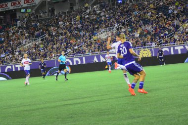 Orlando City, 24 Ağustos 2016 'da Orlando Florida' daki Kamp Dünyası Stadyumunda Toronto FC 'ye ev sahipliği yaptı..