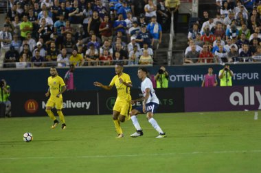 Paris Saint-Germain, Tottenham Hotspur 'a karşı 22 Temmuz 2017' de Orlando Florida 'daki Citrus Bowl' da.   