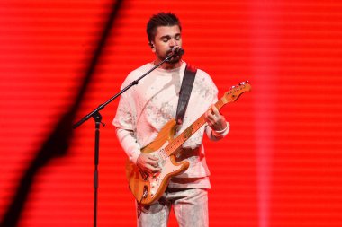 Juanes 'in Orlando Florida' daki Amway Center 'daki konserinde. 20, 2018. Fotoğraf: Marty Jean-Louis