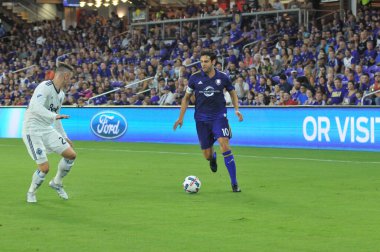 Orlando City 26 Ağustos 2017 'de Orlando City Stadyumu' nda Vancouver Whitecaps 'a ev sahipliği yaptı..  