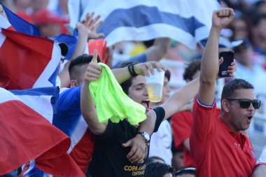 Kosta Rika, Copa America Centenario sırasında Paraguay ile Orlando Florida 'daki Dünya Kampı Stadyumu' nda karşılaştı.. 