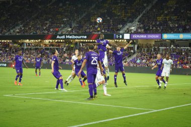 Orlando City, 3 Temmuz 2019 Çarşamba günü Orlando Florida 'daki Exploria Stadyumu' nda Philadelphia Union 'a ev sahipliği yaptı.. 