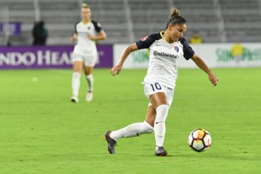 Orlando Pride, 23 Mayıs 2018 'de Orlando Florida' daki Exploria Stadyumu 'nda Kuzey Carolina Cesareti' ne ev sahipliği yapmaktadır..  