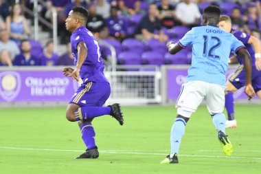 Orlando City 26 Temmuz 2018 'de Florida Exploria Stadyumu' nda NYC FC 'ye ev sahipliği yaptı. Fotoğraf: Marty Jean-Louis