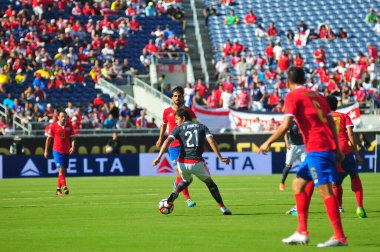 Kosta Rika, Copa America Centenario sırasında Paraguay ile Orlando Florida 'daki Dünya Kampı Stadyumu' nda karşılaştı.. 