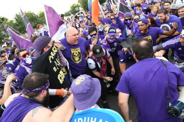 Orlando City 26 Temmuz 2018 'de Florida Exploria Stadyumu' nda NYC FC 'ye ev sahipliği yaptı. Fotoğraf: Marty Jean-Louis