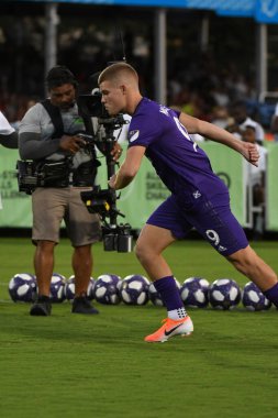 30 Temmuz 2019 'da Orlando Florida' da Disney 'in Vahşi Spor Dünyası' nda MLS All-Star Yetenek Yarışması. 