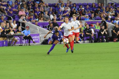 Orland Pride, 25 Ağustos 2018 'de Orlando Florida' daki Exploria Stadyumu 'nda Chicago Red Stars' a ev sahipliği yapıyor.. 
