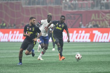 1 Ağustos 2018 tarihinde Atlanta 'daki Mercedez Benz Stadyumu' nda tüm yıldızlar Juventus 'a karşı..  