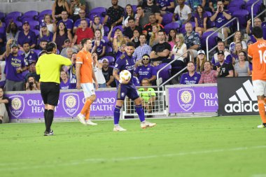 Orlando City SC, 22 Eylül 2018 'de Florida Exploria Stadyumu' nda Houston Dynamo 'yu ağırladı..