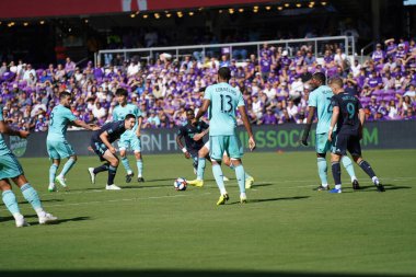 Orlando City SC 20 Nisan 2019 'da Orlando City Stadyumu' nda Vancouver Whitecaps 'a ev sahipliği yapıyor. Fotoğraf: Marty Jean-Louis