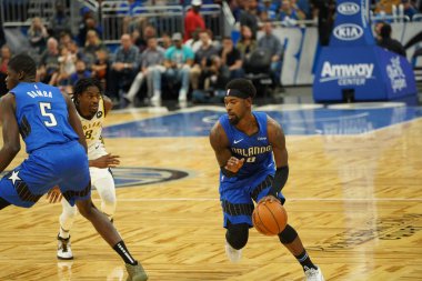 Orlando Magic 10 Kasım 2019 'da Indiana Pacers' ı Amway Center 'da ağırlıyor. Fotoğraf: Marty Jean-Louis