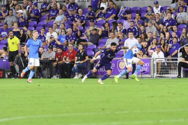 Orlando City 26 Temmuz 2018 'de Florida Exploria Stadyumu' nda NYC FC 'ye ev sahipliği yaptı. Fotoğraf: Marty Jean-Louis