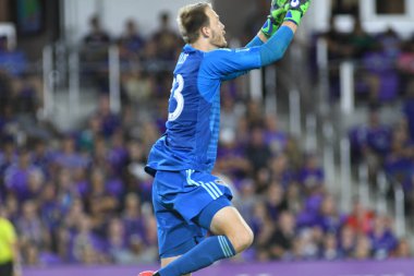 Orlando City SC, 22 Eylül 2018 'de Florida Exploria Stadyumu' nda Houston Dynamo 'yu ağırladı..