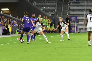 Orlando Pride, 23 Mayıs 2018 'de Orlando Florida' daki Exploria Stadyumu 'nda Kuzey Carolina Cesareti' ne ev sahipliği yapmaktadır..  