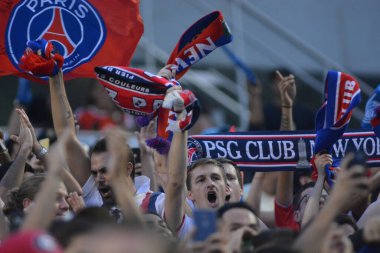 Paris Saint-Germain, Tottenham Hotspur 'a karşı 22 Temmuz 2017' de Orlando Florida 'daki Citrus Bowl' da. 