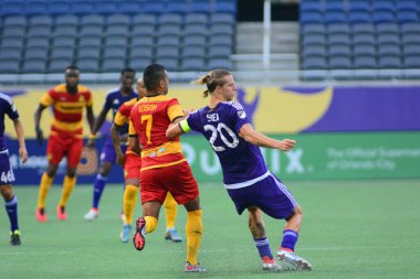 Orlando City SC, 29 Haziran 2016 'da Orlando Florida' daki Kamp Dünyası Stadyumu 'nda Fort Lauderdale Strikers' a ev sahipliği yaptı..