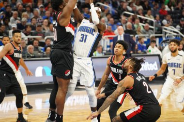 Orlando Magic 2 Mart 2020 tarihinde Orlando Florida 'daki Amway Center' da Portland Trailblazers 'a ev sahipliği yaptı.. 