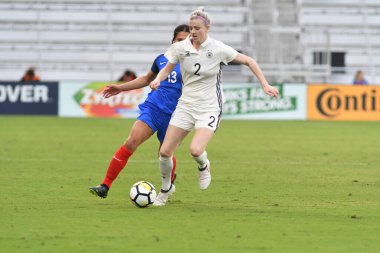 Fransa, 7 Mart 2018 tarihinde Orlando 'daki Orlando City Stadyumu' nda oynanan SheBelives Kupası 'nda Almanya ile karşı karşıya geldi.. 