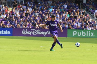 Orlando City 8 Nisan 2018 'de Orlando Florida' daki Exploria Stadyumu 'nda Portland Timbers' a ev sahipliği yaptı.. 