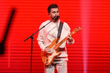 Juanes 'in Orlando Florida' daki Amway Center 'daki konserinde. 20, 2018. Fotoğraf: Marty Jean-Louis