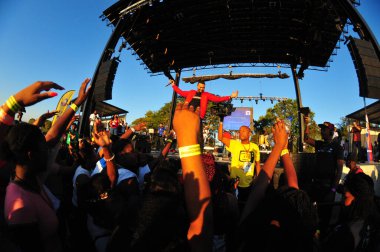 Orlando Karayip Festivali 18 Mart 2017 Orlando, Florida 'daki Florida Fuarı' nda.  