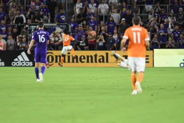 Orlando City SC, 22 Eylül 2018 'de Florida Exploria Stadyumu' nda Houston Dynamo 'yu ağırladı..