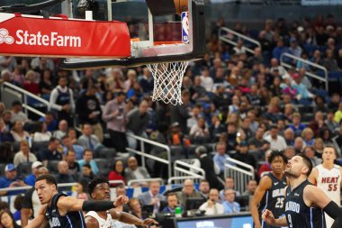 Orlando Magic 1 Şubat 2020 tarihinde Orlando Florida 'daki Amway Center' da Miami Heat 'e ev sahipliği yaptı.