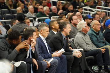 22 Ocak 2020 Çarşamba günü Orlando Florida 'daki Amway Center' da oynanan basketbol maçı.. 