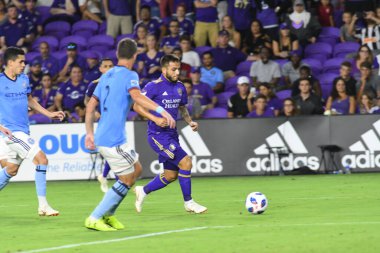 Orlando City 26 Temmuz 2018 'de Florida Exploria Stadyumu' nda NYC FC 'ye ev sahipliği yaptı. Fotoğraf: Marty Jean-Louis